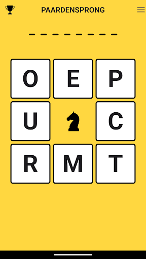 Android application Horse Jump Word Puzzle Dutch screenshort