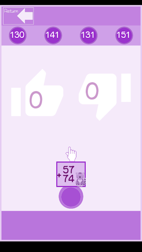 Quick Math Addition Game