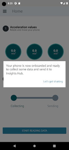 Insight Hub Mobile Connect Screen 2