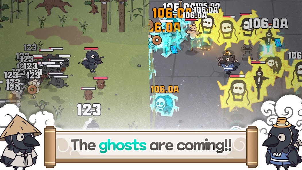 Boori's Spooky Tales: Idle RPG 1.10.34 APK + Mod (Unlimited money / Mod Menu / God Mode / High Damage / Invincible / Mod speed) for Android