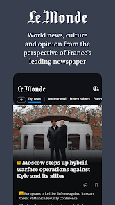 Le Monde, Actualités en direct 9.8.6 APK + Mod (Unlimited money) إلى عن على ذكري المظهر