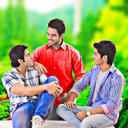 Friendship photo editor frames logo