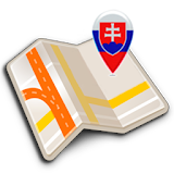 Map of Slovakia offline icon