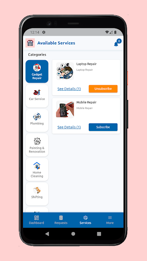 Provider - Get Handyman Screen 3