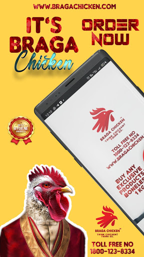 Android application Braga Chicken - Chicken, Fish screenshort