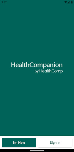 Android application HealthCompanion by HealthComp screenshort