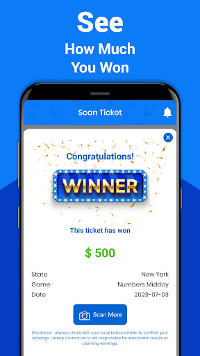 Lottery Ticket Scanner
