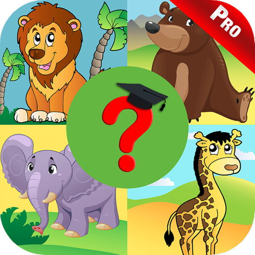 Zoo Animal Quiz Games For Kids logo