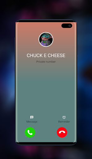 Call from the scary Chuck e Cheeses