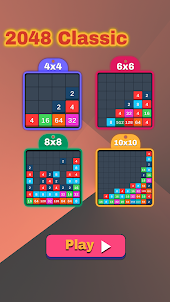 2048 Classic: Endless 2D Game