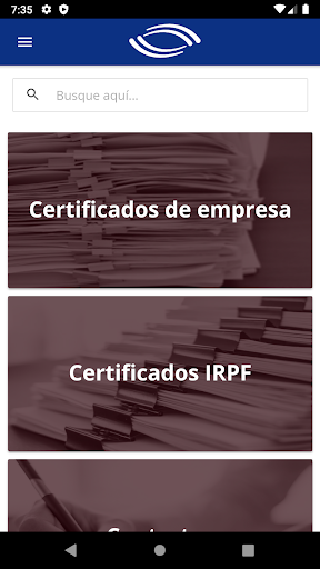 Android application Acodis Iniciativas screenshort