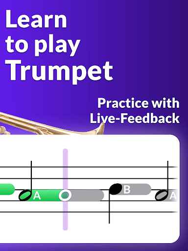 Screenshot of Trumpet Lessons - tonestro