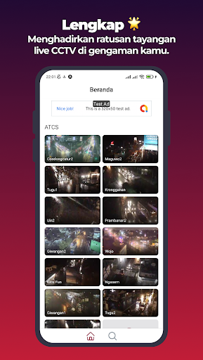 Android application Mata Jogja: Live CCTV DIY screenshort