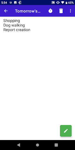 MemoDark - light Notepad app