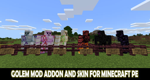Golem Mod for Minecraft PE