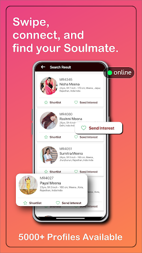 Meena Rishtey Matrimony App Screen 3