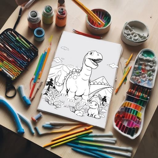 Coloring Dinosaurs screenshot 15
