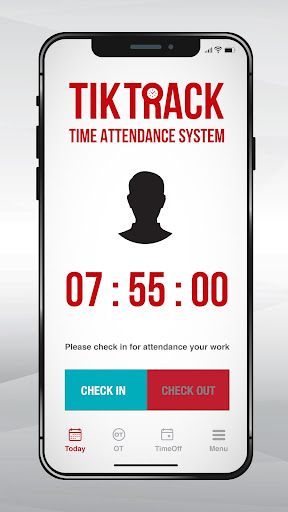 Android application TikTrack screenshort