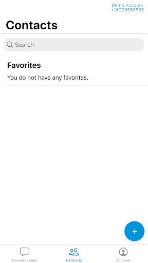 Android application Unified Messenger screenshort