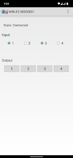 IMBLEremote Screen 2