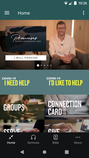 Android application Charles River Church screenshort