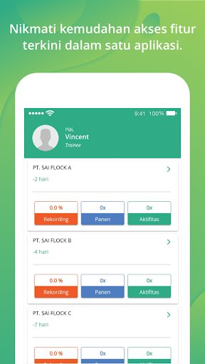 Android application Atom Team screenshort