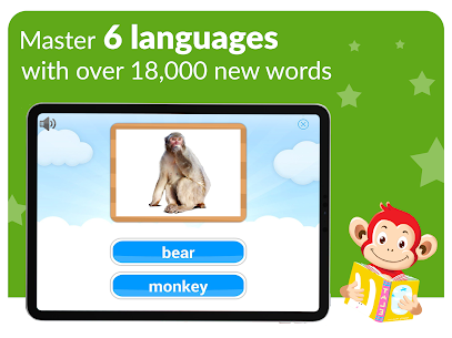 Monkey Junior: Learn to read English, Spanish&more 9
