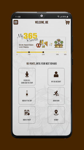 Beerhead 365 Rewards Screen 2