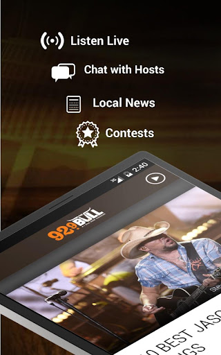 Screenshot of 92.9 The Bull Radio (KDBL)
