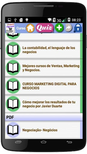 Curso de Negociação- Negócios Screen 3