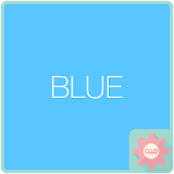 Colorful Talk - Blue 카카오톡 테마 icon