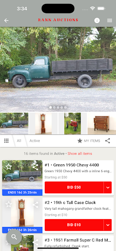 Rann Auctions Screenshot 3 - AppWisp.com
