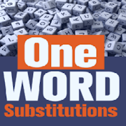 One Word Substitution- Grammar  Icon