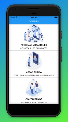 Elecciones COLTRAS Screen 2