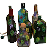 Glass Bottle Arts and Crafts icon