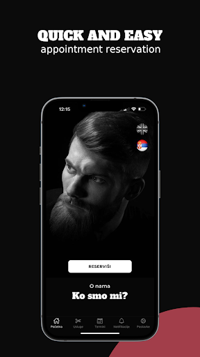 Android application Mr. Perfect Hair Salon screenshort