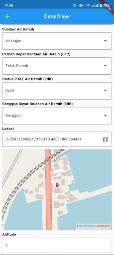 P3KE Air Bersih Screen 3