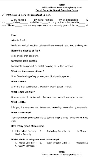 Dubai Security Interview Guide Screen 2