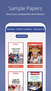 Careers360 Education App Screenshot