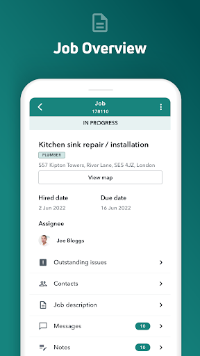Plentific Field Service Screen 3