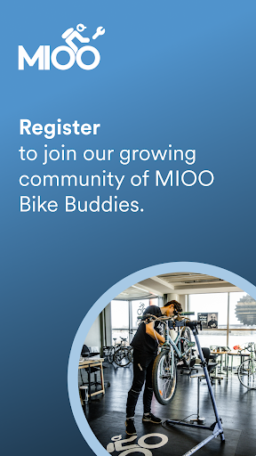 Android application MIOO - Bike Buddy screenshort