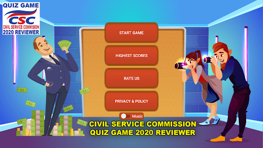 Android application Pinoy Civil Service Reviewer screenshort