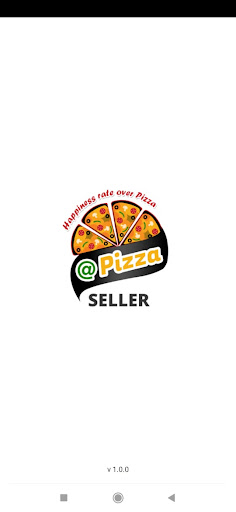 Android application @Pizza SELLER screenshort