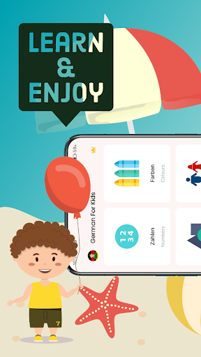 Android application German For Kids and Beginners screenshort