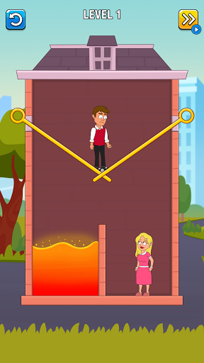 Tela do APK Rescue Daddy - Save & Pull Pin Puzzle 1656022386