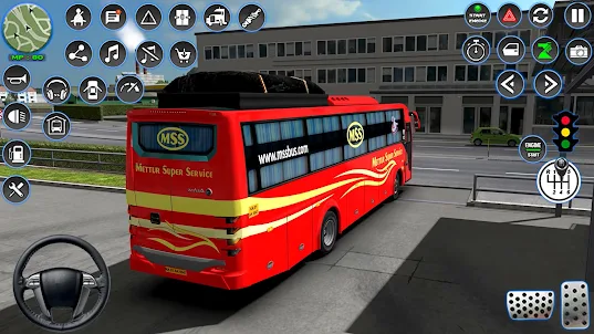 실제 시내 버스 시뮬레이션 3D 운전