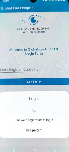 GLOBAL EYE PMS Screen 2