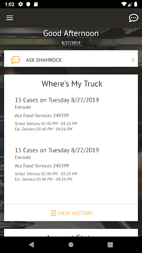 Shamrock Foods Mobile Screen 3