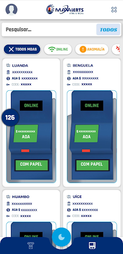 Maxalerts APP Screen 2