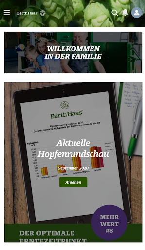 BarthHaas PflanzerApp Screen 2